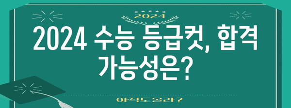 2024학년도 수능 등급컷 분석| 과목별 예상 등급컷 & 전년도 대비 변화 | 수능, 등급컷, 분석, 예상, 변화