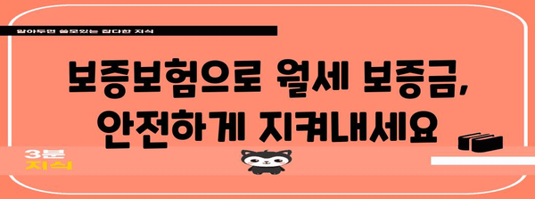 월세 보증금 사기로부터 안전하게 지키기 | 보증보험 가입 가이드