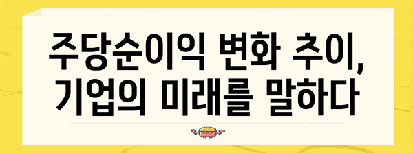 주당순이익 분석| 기업 가치 평가의 핵심 지표 이해하기 | 주식 투자, 재무 분석, 기업 가치, 투자 전략
