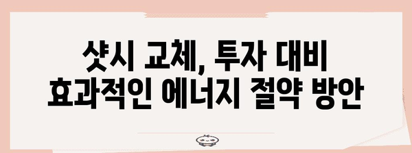 광주 샷시 교체로 냉난방 비 20% 절감 | 에너지 절약 가이드