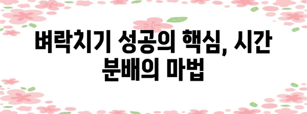 수능 벼락치기 성공 전략| 시간 분배부터 효율적인 학습법까지 | 수능, 벼락치기, 마지막 기회, 시간 관리, 효율 학습