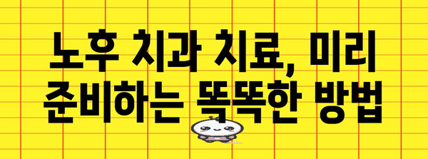 치과보험 비교사이트 활용법 | 노후 치과 치료 대비 가이드