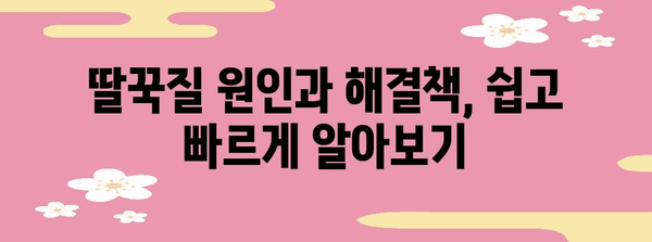 꿀팁으로 딸꾹질 정리 | 신생아 건강 육아법