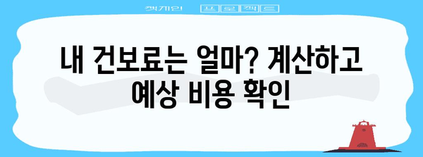 국민건강보험료 2024년 요율 이해하기 | 계획 수립 가이드