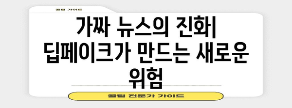딥페이크 기술의 미래| 위협과 기회 | 인공지능, 가짜뉴스, 윤리, 딥러닝
