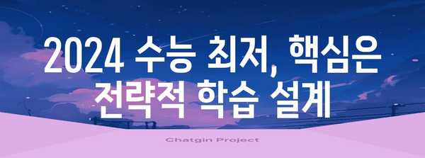 2024 수능 최저 맞추는 전략| 핵심 공략 가이드 | 수능, 최저학력기준, 대학 입시, 학습 전략