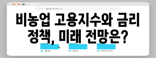 경제 분석 | 비농업 고용지수와 금리 인하의 영향