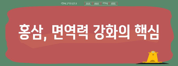 홍삼이 건강에 도움이 되는 이유와 기능성
