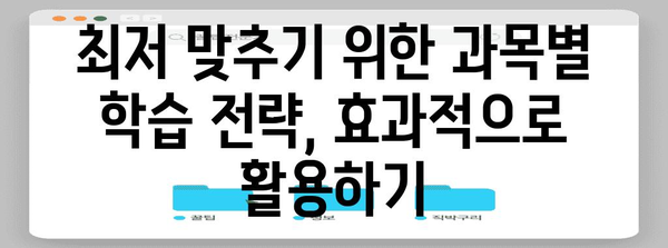 2024 수능 최저 맞추는 전략| 핵심 공략 가이드 | 수능, 최저학력기준, 대학 입시, 학습 전략