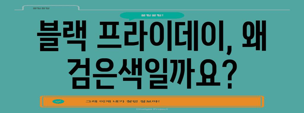 블랙 프라이데이, 이름의 유래와 의미 | 블랙 프라이데이, 역사, 유래, 의미, 쇼핑
