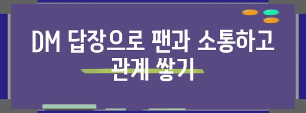 인스타그램 DM 답장 마스터 가이드 | 소통 업그레이드