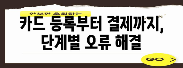 5분 안에 해결하세요 | 삼성페이 교통카드 오류 해결법