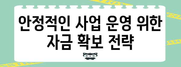 정부 지원 사업자 금융 관리 전략
