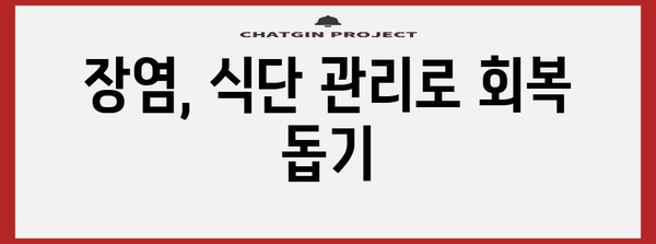 장염 증상과 빠르게 고치는 방법 완벽 가이드