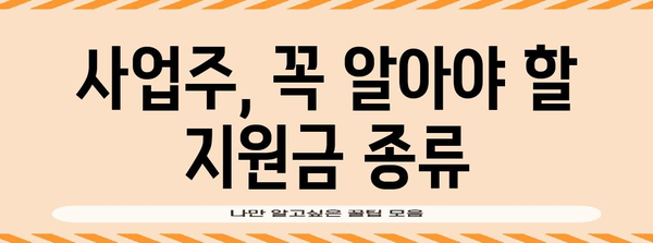 원상복구 및 폐업 지원금 | 사업주를 위한 가이드
