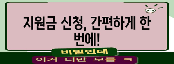 소상공인 청결가격업소 지원금 신청 절차와 혜택