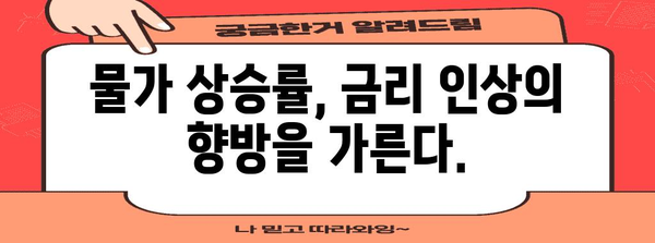 미국 소비자물가지수 발표 | 금리 조정 시기 예상