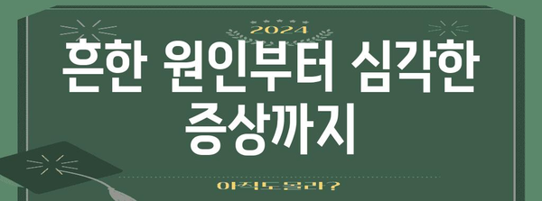 임신 초기의 숨은 통증 | 아랫배 통증 원인과 대처법