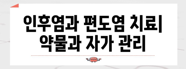 인후염 vs 편도염 | 증상, 원인, 치료법 비교