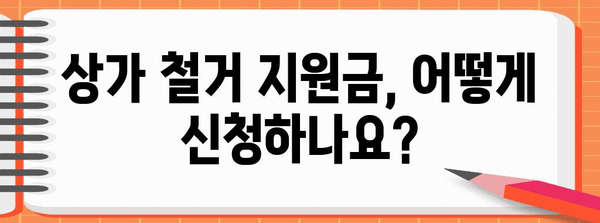 대구 상가철거 및 폐업 지원금 | 신청 가이드 및 서류