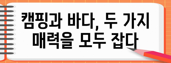 하절 피서지 고흥 캠핑장 여행기 | 남열해돋이해수욕장까지 가는 길