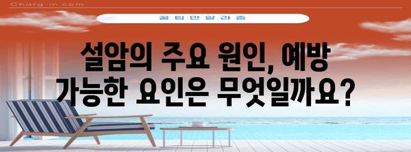 설암 초기 증상, 원인, 생존율, 치료법 전부 알아보기