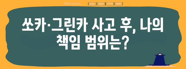쏘카 그린카 사고 후기와 보상 상세 가이드