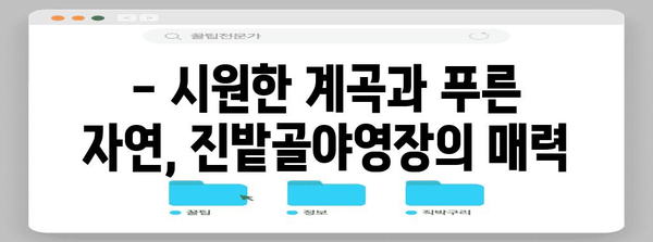 대구 진밭골야영장 즐거움 탐구 | 계곡, 오토캠핑, 힐링