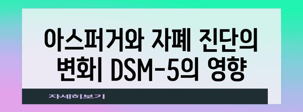 아스퍼거와 자폐의 연계 이해하기
