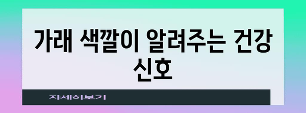 가래 색상별 원인과 증상 파악하기