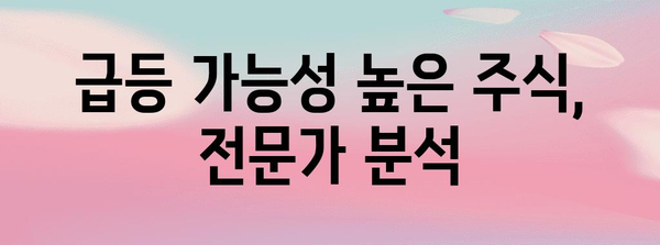 급등주 주식 탐색법 | 5월 특징 종목 공개