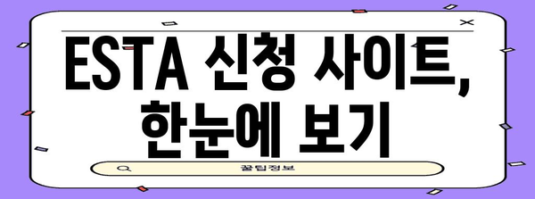 비자 신청 더욱 손쉽게 | ESTA 신청 사이트와 절차 소개