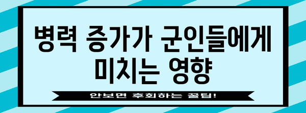 파병 병력 증가 | 군대 유머가 밝혀낸 병영의 실제