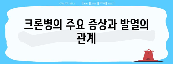 크론병 이해 | 발열 원인, 증상 및 효과적인 관리법