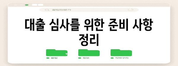 대출 신청 성공 가이드 | 개인회생자 한도 총정리