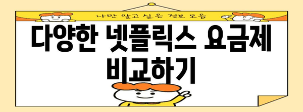 넷플릭스 요금제 완벽 가이드 | 광고형부터 가족 요금제까지